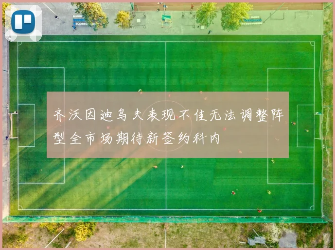 齐沃因迪乌夫表现不佳无法调整阵型全市场期待新签约科内