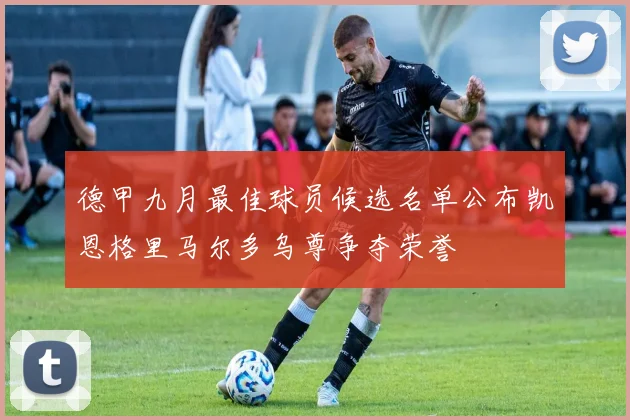 德甲九月最佳球员候选名单公布凯恩格里马尔多乌尊争夺荣誉
